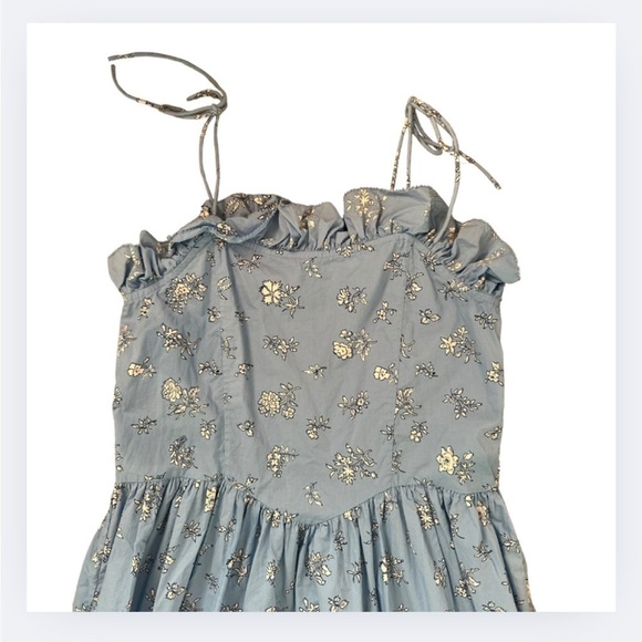 DOEN Blue Floral Sundress - Picture 3 of 10